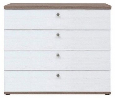 Комод Гербор 103x43.5x87 см, ЛДСП, МДФ, Тина KOM4S Каньон