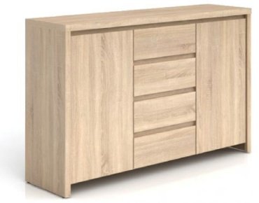 Комод Гербор Каспиан 011 КОМ 2D4S Дуб сонома купить,0