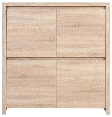 Комод BRW Каспиан 013 КОМ 4D 105x41x113см коричневый купить,NaN