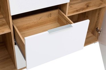 Комод Гербор Злата 006 KOM2D3S Дуб тахо белый - ForteMarket Комод Гербор Злата 006 KOM2D3S Дуб тахо белый купить,0