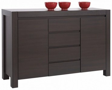 Комод Гербор Каспиан, 143.5x40.5x92 см, коричневый купить,NaN