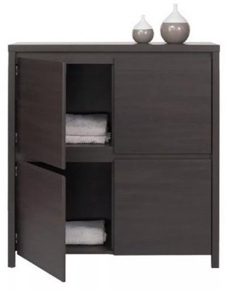 Комод BRW Каспиан 013 КОМ 4D, 105x40.5x112.5 см, черный - ForteMarket Комод BRW Каспиан 013 КОМ 4D, 105x40.5x112.5 см, черный купить,0