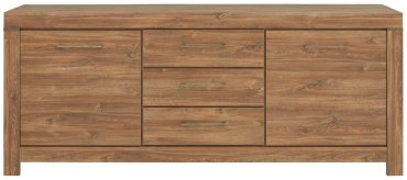 Комод BRW Герман KOM2D3S/9/20 Стирлинг 200x45x85см коричневый купить,NaN