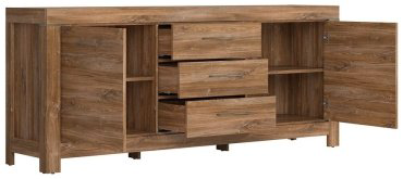 Комод BRW Герман KOM2D3S/9/20 Стирлинг 200x45x85см коричневый купить,NaN