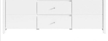 Комод Gerber Кристина KOM 2D4S 143.5x40.5x92см белый купить,NaN