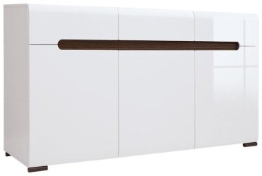 Комод Гербор Ацтека 009 KOM3D3S/8/15 магия 150x41x84см белый купить,NaN