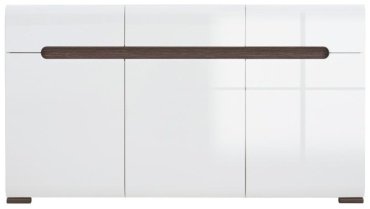 Комод Гербор Ацтека 009 KOM3D3S/8/15 магия 150x41x84см белый купить,NaN