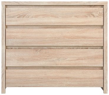 Комод BRW Каспиан 010 КОМ 4S 105x40.5x92см коричневый купить,NaN