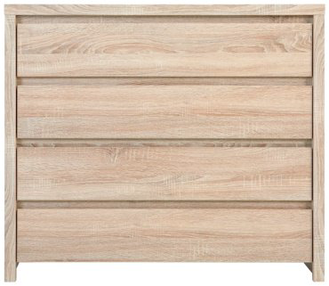 Комод BRW Каспиан 010 КОМ 4S 105x40.5x92см коричневый купить,NaN