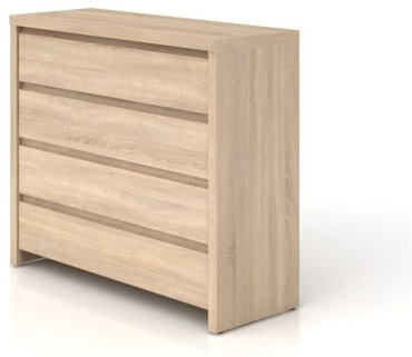 Комод BRW Каспиан 010 КОМ 4S 105x40.5x92см коричневый купить,NaN