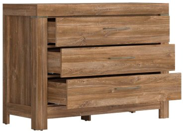 Комод BRW Герман KOM3S912 Стрилинг 115x45x85см коричневый купить,NaN