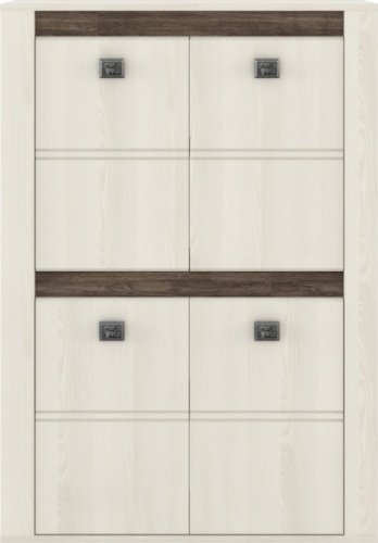 Комод Гербор 90x37x130 см, ДСП, Селена REG4D ансберг купить,NaN