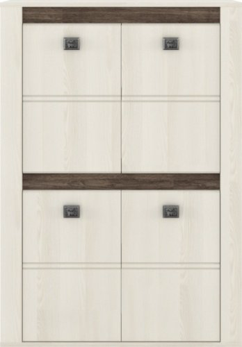 Комод Гербор 90x37x130 см, ДСП, Селена REG4D ансберг купить,NaN