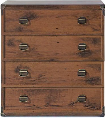 Комод Loftwood 80x40x87 см, ЛДСП, Индиана-11 JKOM 4s/80 шутер купить,NaN