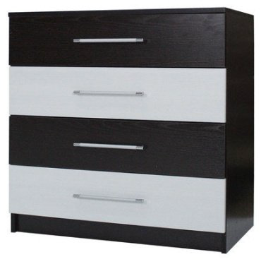 Комод Мебель Азии Классик 80x47x80см черно-белый купить,NaN
