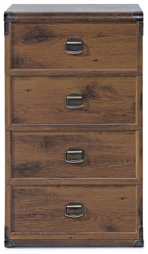 Комод BRW 50x40x87 см, ЛДСП, Индиана-10 JKOM 4s/50
