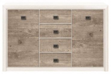 Комод BRW Коен 2 KOM2D4S 150x40x93.5см коричневый купить,NaN