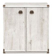 Комод Гербор ИнJKOM 2d Каньон, 80x40x87 см, серый