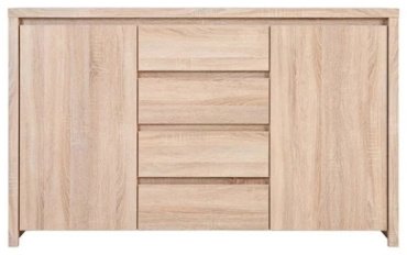 BRW 143.5x40.5x92 см, ЛДСП, Каспиан KOM2D4S