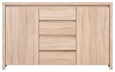 BRW 143.5x40.5x92 см, ЛДСП, Каспиан KOM2D4S купить,NaN