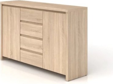 BRW 143.5x40.5x92 см, ЛДСП, Каспиан KOM2D4S - ForteMarket BRW 143.5x40.5x92 см, ЛДСП, Каспиан KOM2D4S купить,0