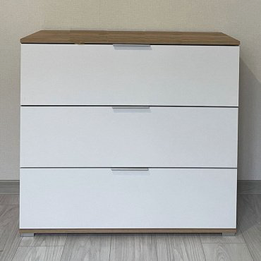 Комод Dominika Злата 005 KOM3S, 95x41x86 см, белый купить,NaN