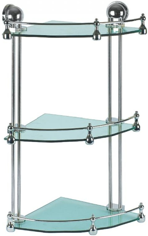 Полка Аквалиния 2203 серебристая