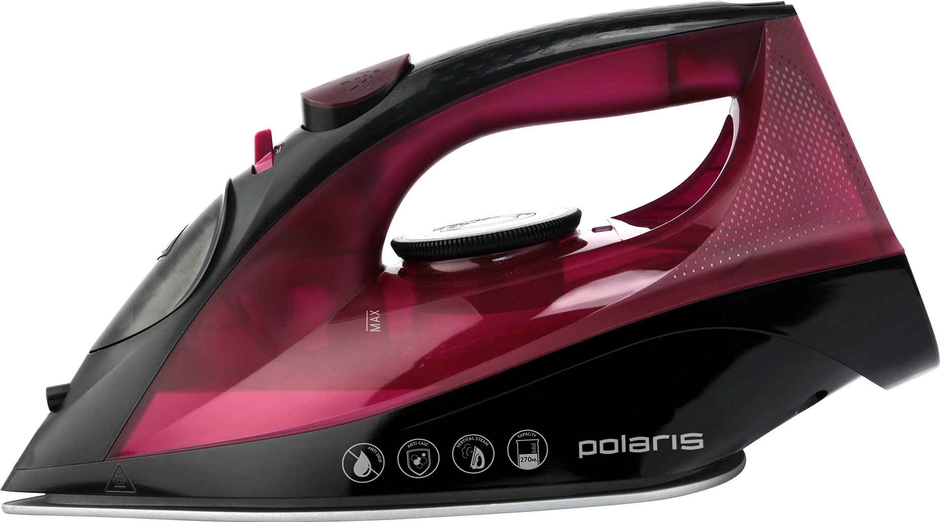 Утюг Polaris PIR 2430K фуксия купить,NaN