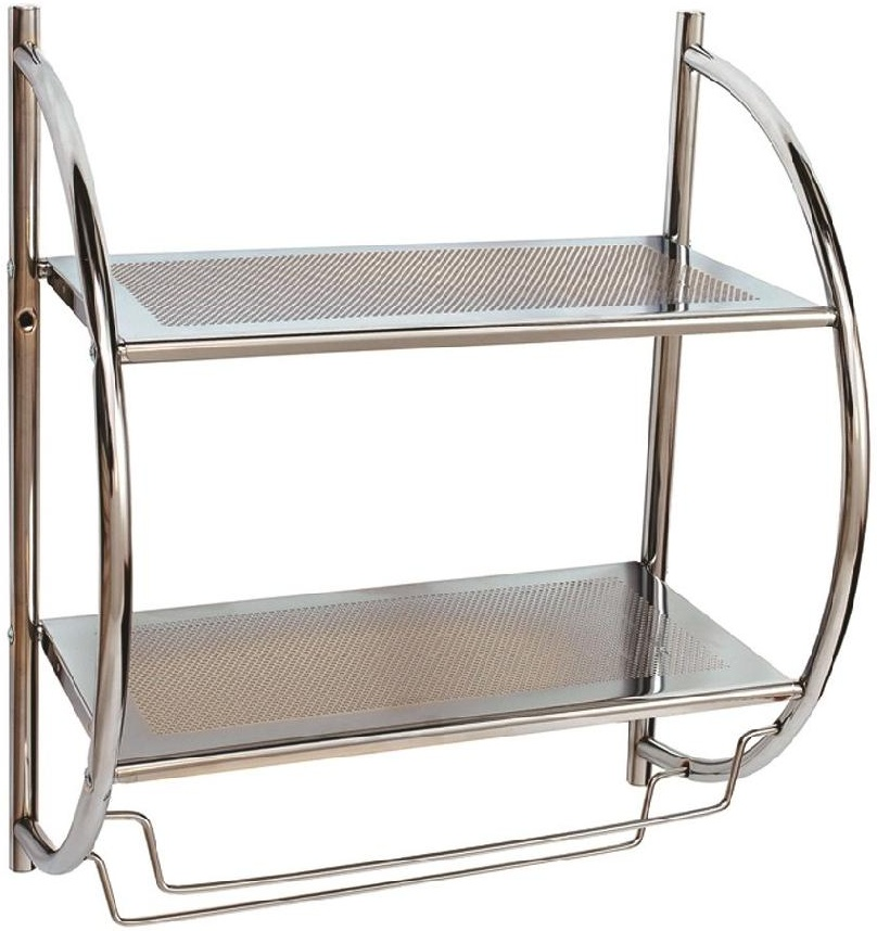 Полка Аквалиния CA-818 серебристая