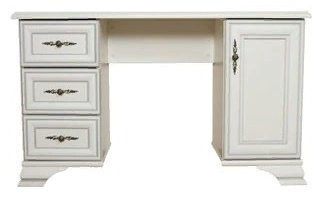 Стол BRW Кентуки 120 00-00040091 белый купить,NaN