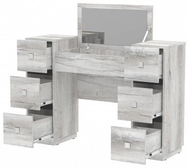 Туалетный столик Глазов NEO 125x39x87 см, ЛДСП купить,NaN