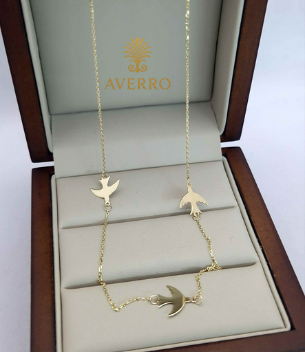 Колье Averro Avt2712202519 золото 1.86гр 45см