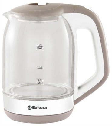 Электрочайник Sakura SA-2736WG бежевый
