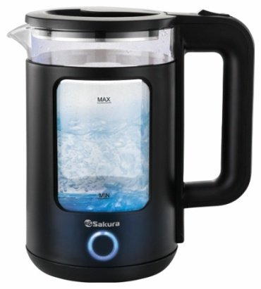 Электрочайник Sakura SA-2737BK черный купить,NaN