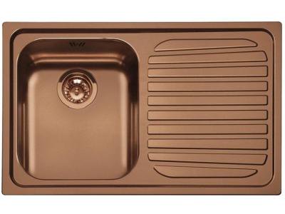 Кухонная мойка Smeg SP791DRA коричневая