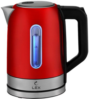 Электрочайник LEX LX 30018-4 красный купить,NaN