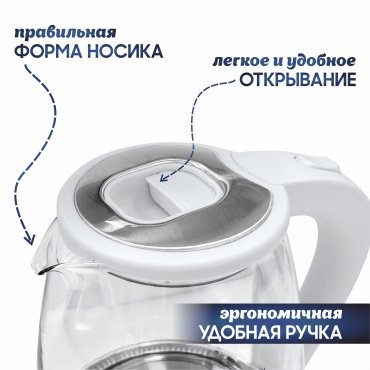 Электрочайник Himmel KW-2018 белый