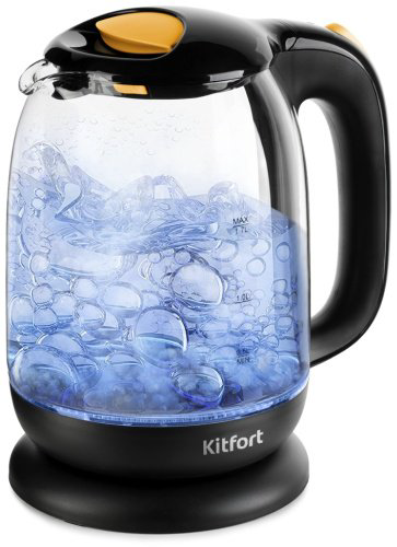 Электрочайник Kitfort KT-625-4 черный купить,9990