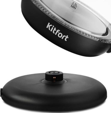 Электрочайник Kitfort KT-625-4 черный купить,0