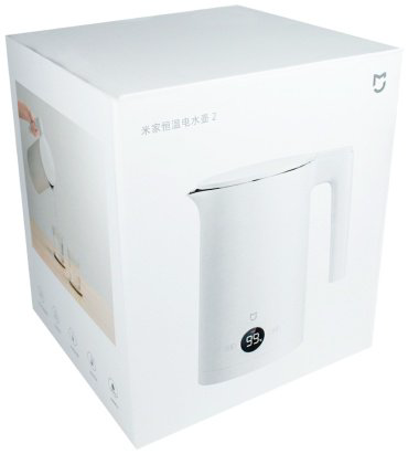 Электрочайник Xiaomi Mijia Thermostatic Electric Kettle 2 белый купить,NaN