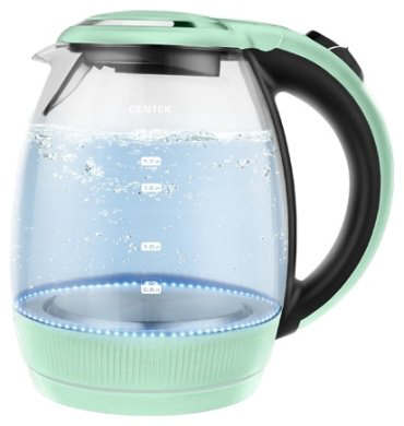 Электрочайник CENTEK CT-0008 MINT зеленый купить,NaN
