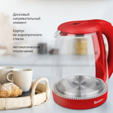 Электрочайник Blackton Bt KT1800G красный купить,NaN