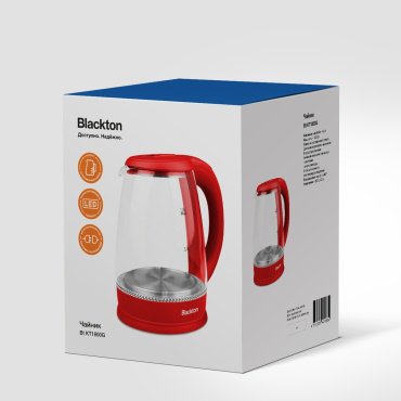 Электрочайник Blackton Bt KT1800G красный купить,NaN