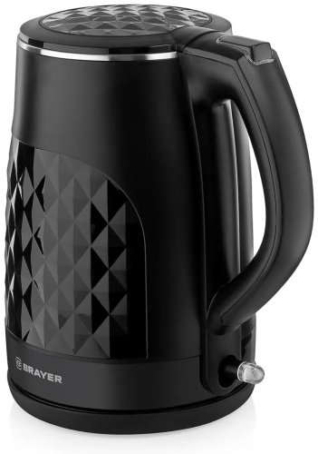 Электрочайник BRAYER BR1043BK черный купить,NaN