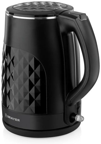 Электрочайник BRAYER BR1043BK черный купить,NaN