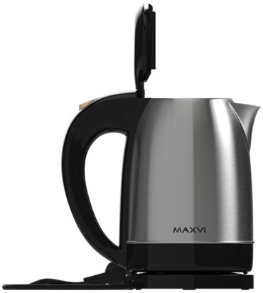 Электрочайник MAXVI KE1721S черный, серебристый купить,NaN