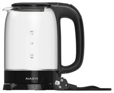 Электрочайник MAXVI KE1741G черный купить,NaN