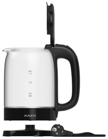 Электрочайник MAXVI KE1741G черный купить,NaN
