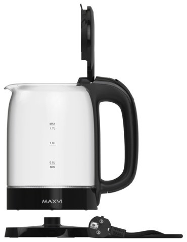 Электрочайник MAXVI KE1741G черный купить,NaN