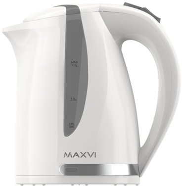 Электрочайник MAXVI KE1701P белый купить,NaN